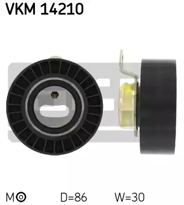 Ролик натяжной ремня грм SKF VKM14210