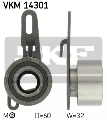 Натяжной ролик ремня грм SKF VKM14301