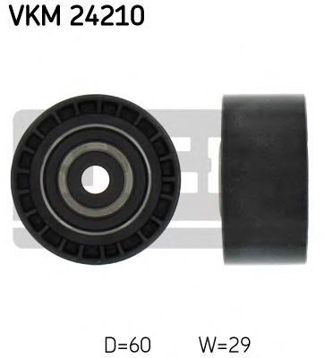 Ролик зубчатого ремня SKF VKM24210