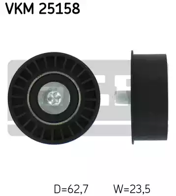 Ролик зубчатого ремня SKF VKM25158