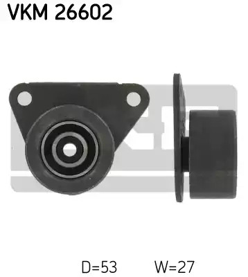 Ролик зубчатого ремня SKF VKM26602