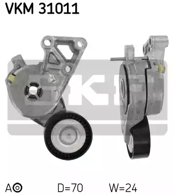 Натяжитель приводного ремня SKF VKM31011