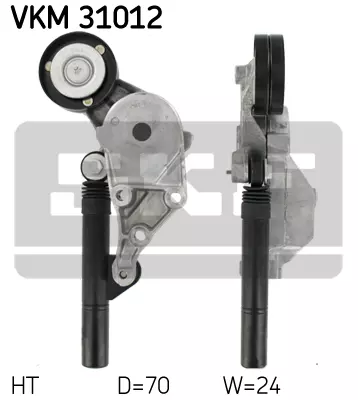 Натяжитель приводного ремня SKF VKM31012