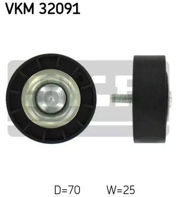Ролик приводного ремня SKF VKM32091