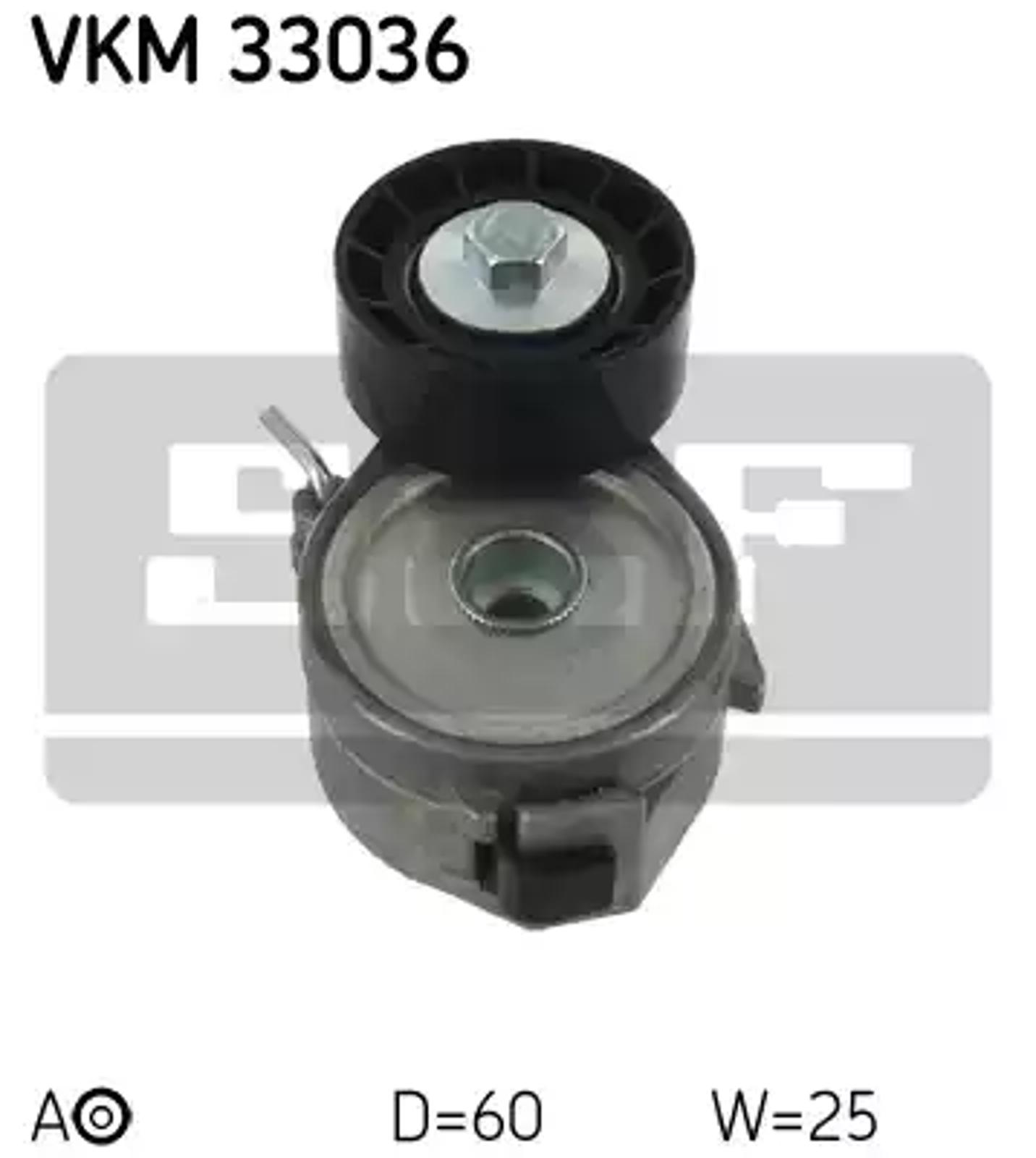 Ролик приводного ремня SKF VKM33036