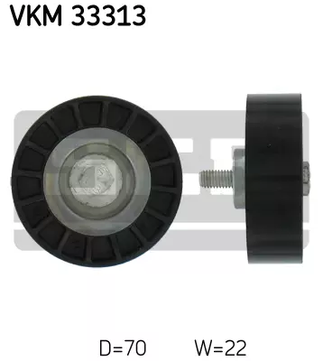 Ролик приводного ремня SKF VKM33313