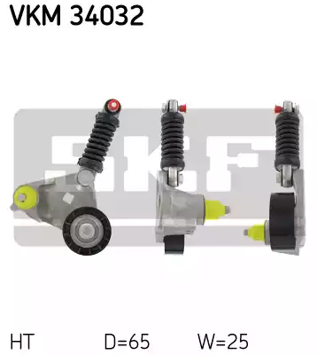Натяжитель приводного ремня SKF VKM34032