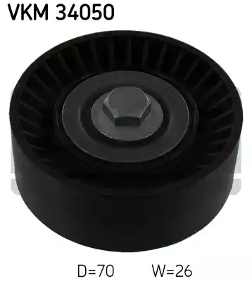 Ролик поликлинового ремня SKF VKM34050