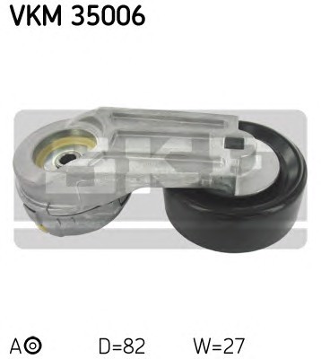 Натяжной ролик поликлинового ремня SKF VKM35006