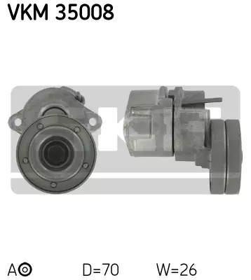 Натяжитель приводного ремня SKF VKM35008