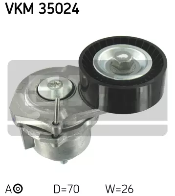Натяжитель приводного ремня SKF VKM35024