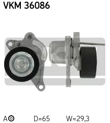 Натяжитель приводного ремня SKF VKM36086