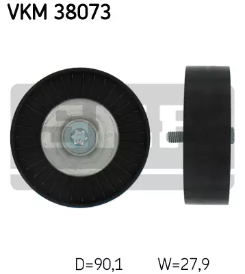 Ролик поликлинового ремня SKF VKM38073