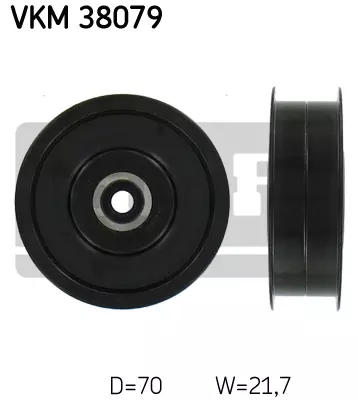 Ролик поликлинового ремня SKF VKM38079