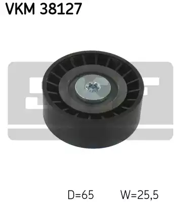 Ролик поликлинового ремня SKF VKM38127