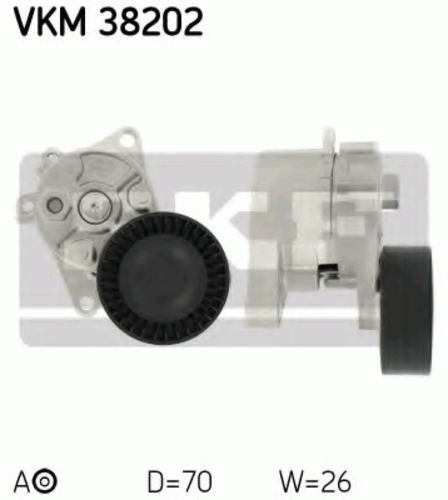 Натяжитель приводного ремня SKF VKM38202