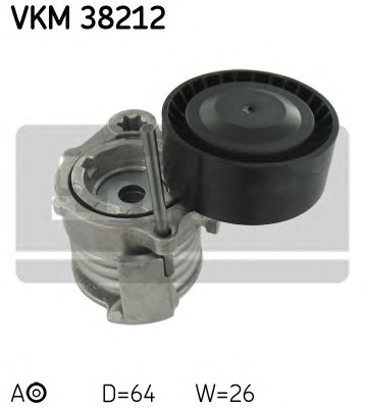 Ролик натяжной приводного ремня SKF VKM38212