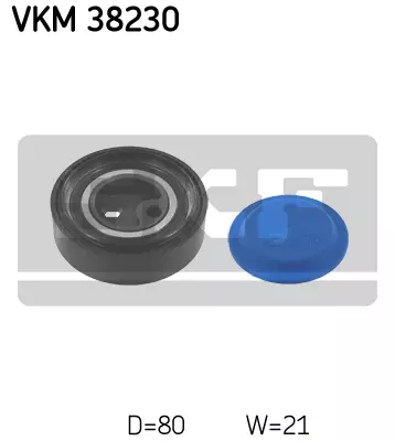 Ролик натяжной поликлинового ремня SKF VKM38230