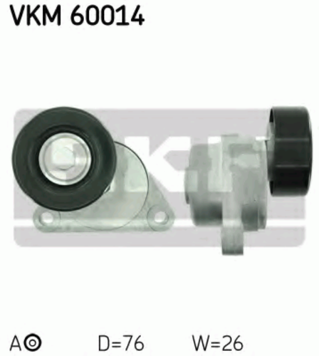 Ролик приводного ремня SKF VKM60014