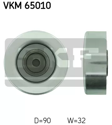 Ролик поликлинового ремня SKF VKM65010