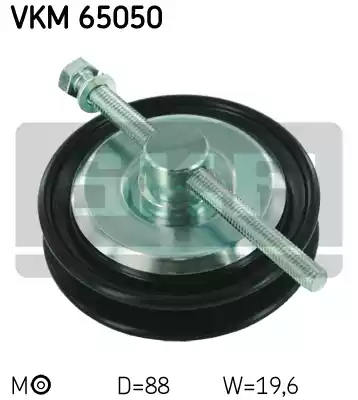 Натяжной ролик клиновой ремня SKF VKM65050