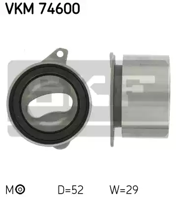 Натяжной ролик ременьа грм SKF VKM74600