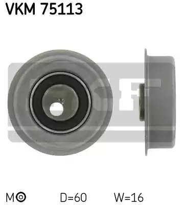 Ролик натяжной ремня грм SKF VKM75113