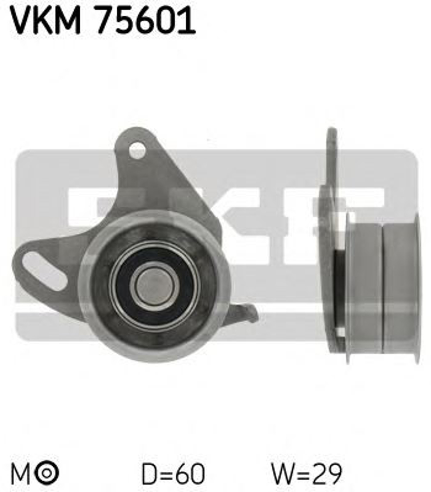 Ролик натяжной ремня грм SKF VKM75601
