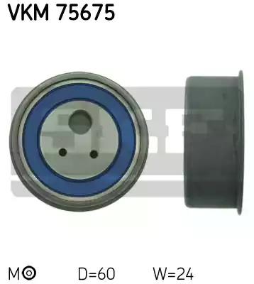 Натяжной ролик ремня грм SKF VKM75675