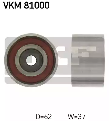 Ролик зубчатого ремня SKF VKM81000