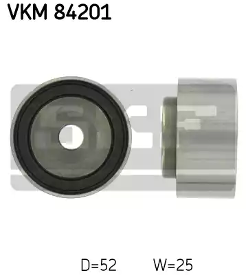 Ролик зубчатого ремня SKF VKM84201