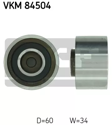 Ролик промежуточный ремня грм SKF VKM84504