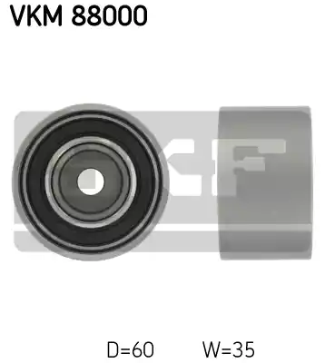 Ролик зубчатого ремня SKF VKM88000