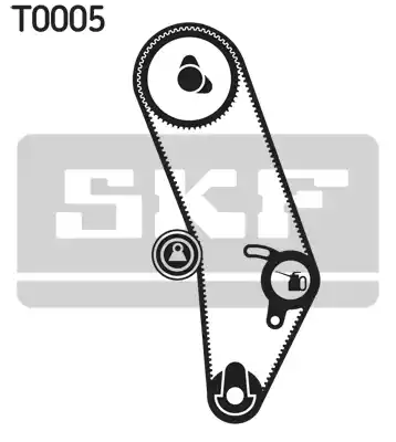 Комплект ремня грм SKF VKMA01000