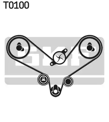 Комплект грм SKF VKMA01200