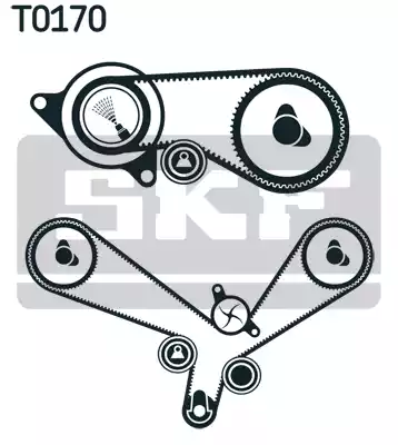 Комплект грм SKF VKMA01952