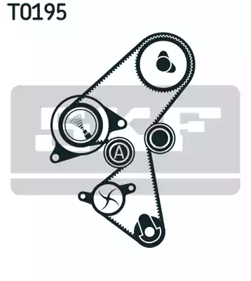 Комплект грм SKF VKMA03140