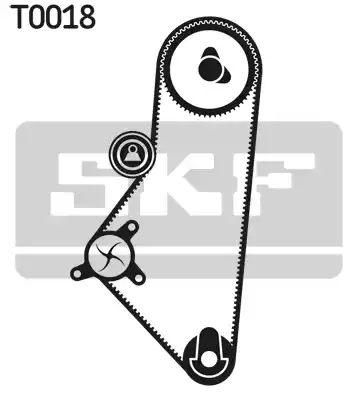 Комплект ремня грм SKF VKMA03201