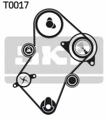 Комплект грм SKF VKMA03241