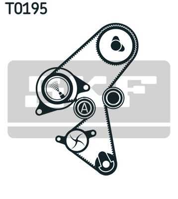 Комплект ремня грм SKF VKMA03316