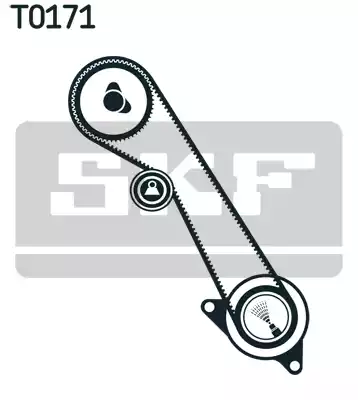 Комплект ремня грм SKF VKMA04108