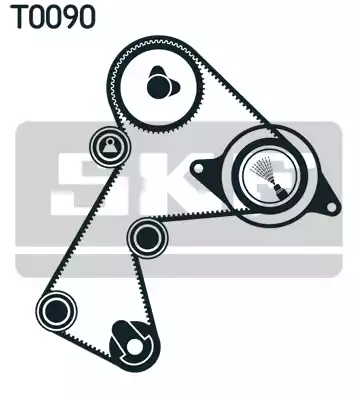 Комплект ремня грм SKF VKMA06113