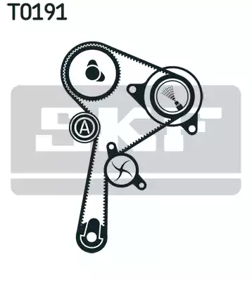 Комплект грм SKF VKMA06134