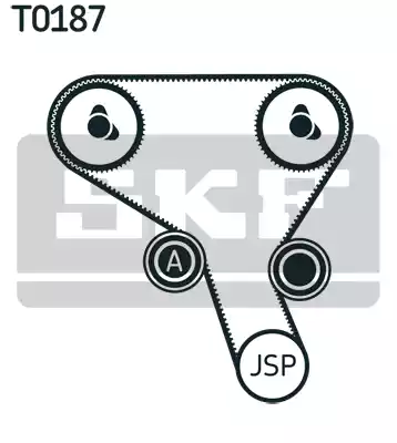 Комплект грм SKF VKMA06503