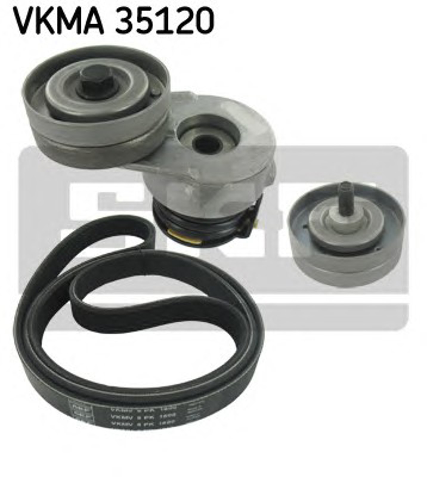 Комплект поликлинового ремня SKF VKMA35120