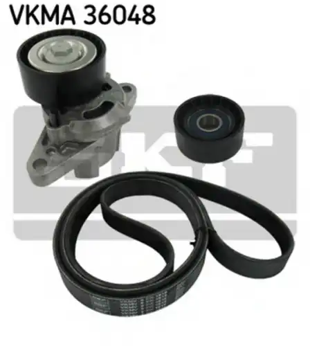 Комплект ручейковых ремней SKF VKMA36048