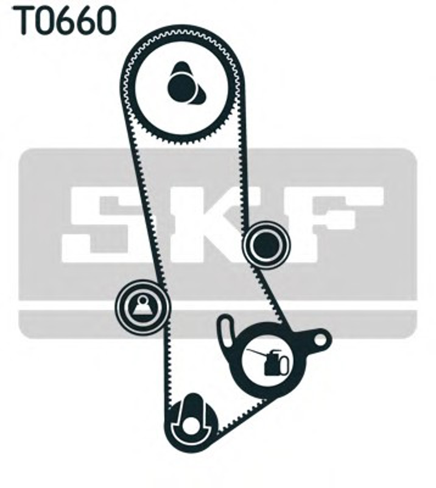 Комплект грм SKF VKMA91400