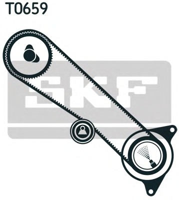 Комплект ремня грм SKF VKMA91920