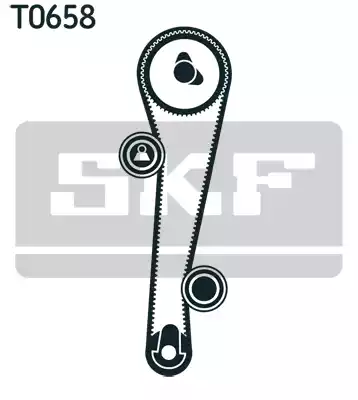 Комплект грм SKF VKMA95655