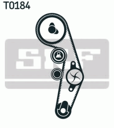 Комплект грм (с помпой) SKF VKMC01942